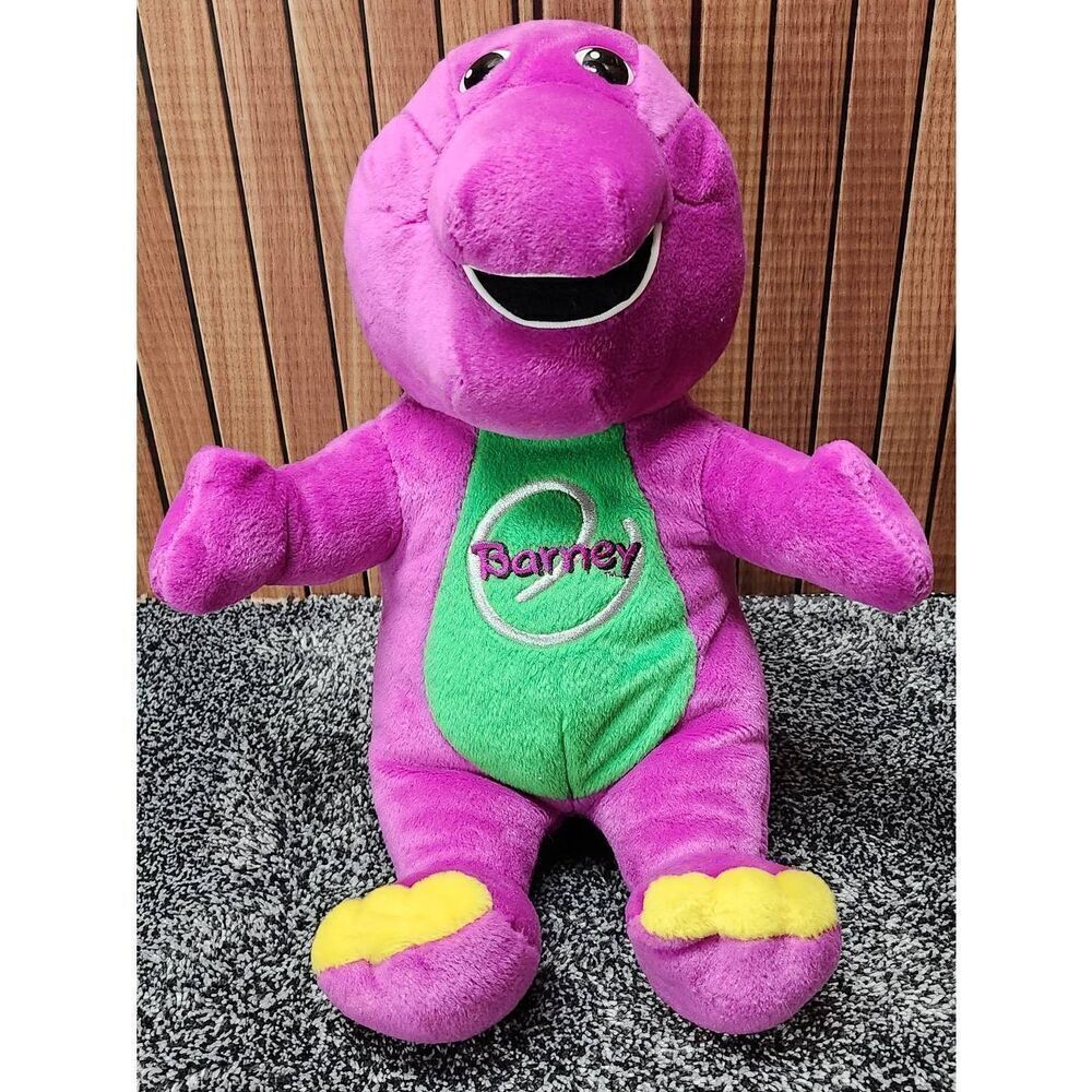 Vintage Playskool eSpecially My Barney Talking Singing Plush Stuffed 2000 Vintag